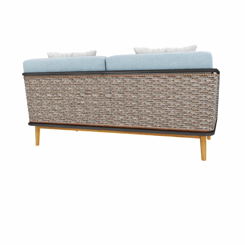 DOUBLE SEATER SOFA WITH CUSHION (AHO/029/003)