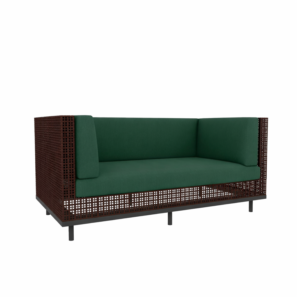 DOUBLE SEATER SOFA WITH CUSHION (AHO/003/006)