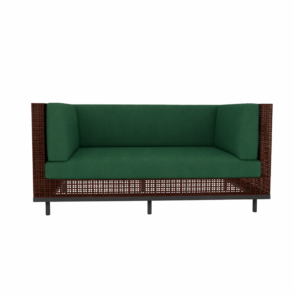 DOUBLE SEATER SOFA WITH CUSHION (AHO/003/006)