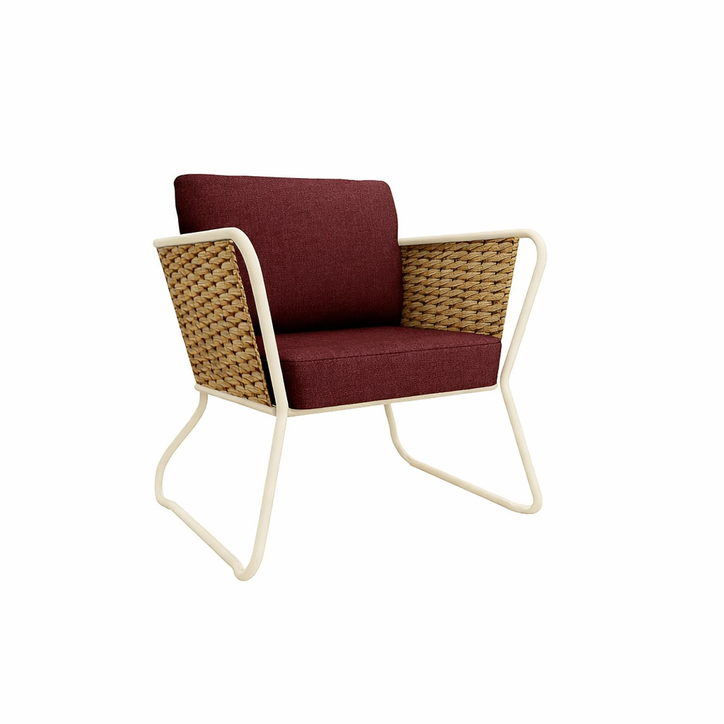 SINGLE SEATER SOFA WITH CUSHION (AHO/046/004)