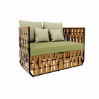 SINGLE SEATER SOFA WITH CUSHION (AHO/058/004)