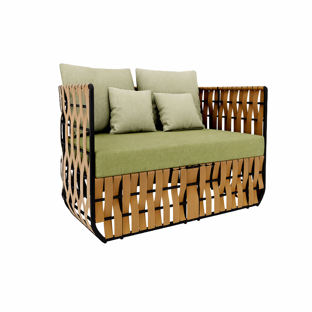 SINGLE SEATER SOFA WITH CUSHION (AHO/058/004)