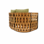 SINGLE SEATER SOFA WITH CUSHION (AHO/058/004)