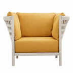 SINGLE SEATER SOFA WITH CUSHION (AHO/067/001)