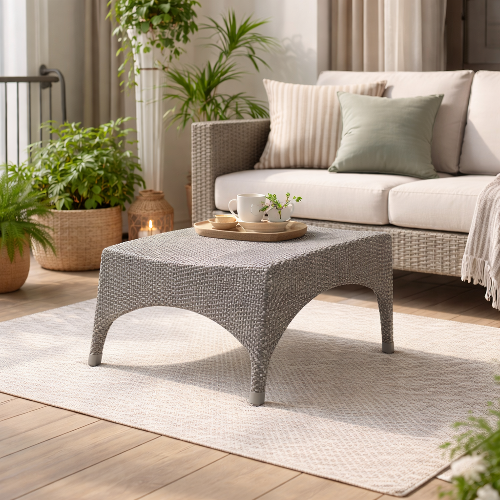 OTTOMAN WITH CUSHION (AHO/001/011)