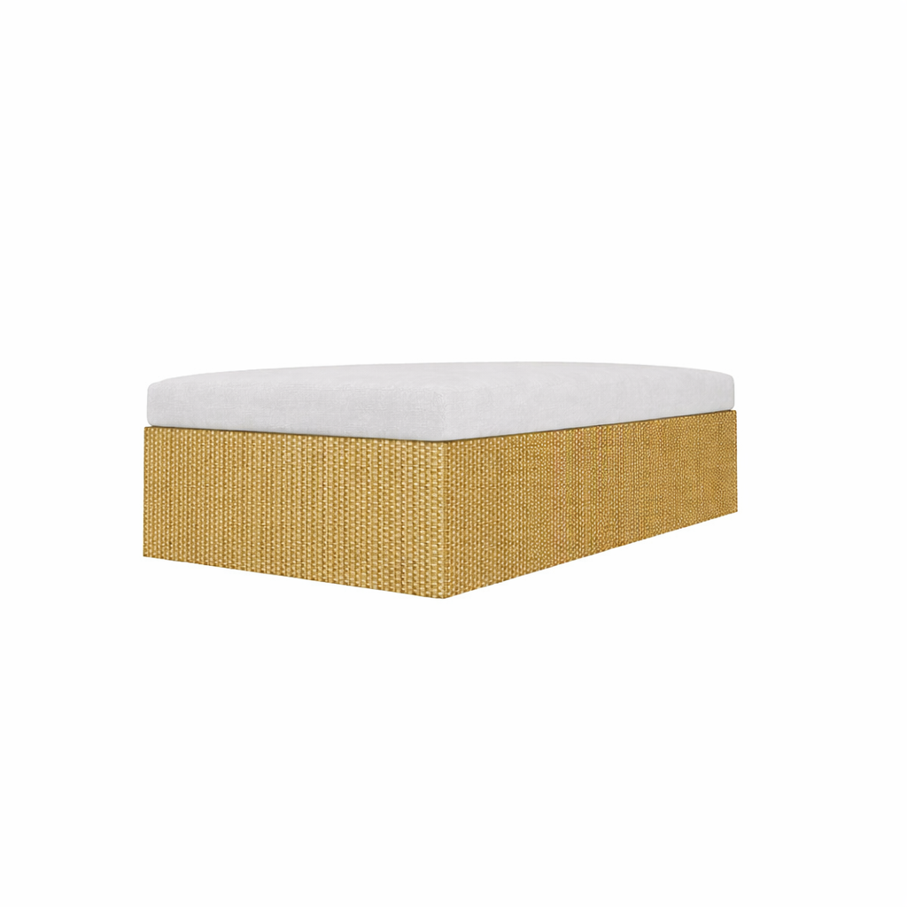 CLOSED WIDE OTTOMAN WITH CUSHION (AHO/009/016)