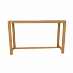 CONSOLE TABLE GLASS TOP (AHO/004/004)