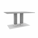 DINING TABLE BASE WITH HPL TOP (AHO/032/015)