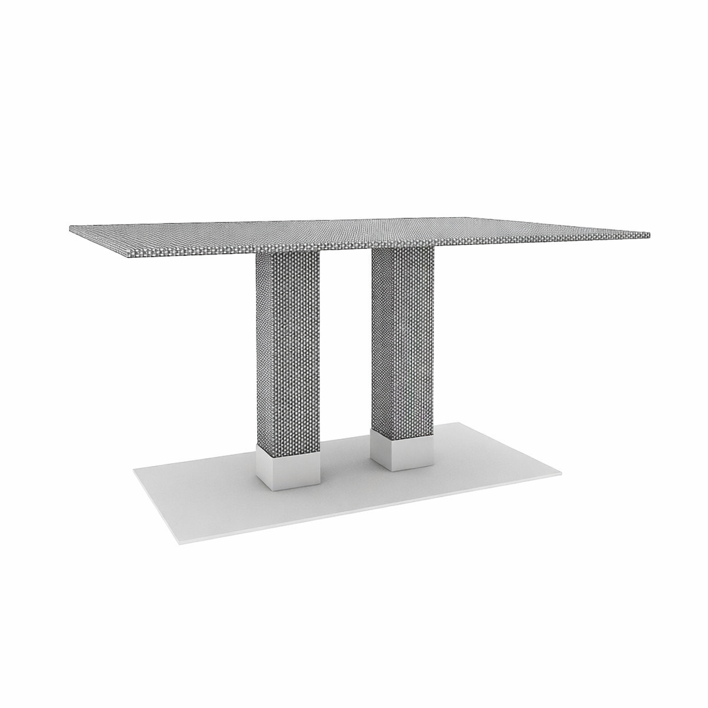 DINING TABLE BASE WITH HPL TOP (AHO/032/015)