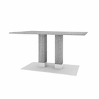 DINING TABLE BASE WITH HPL TOP (AHO/032/015)