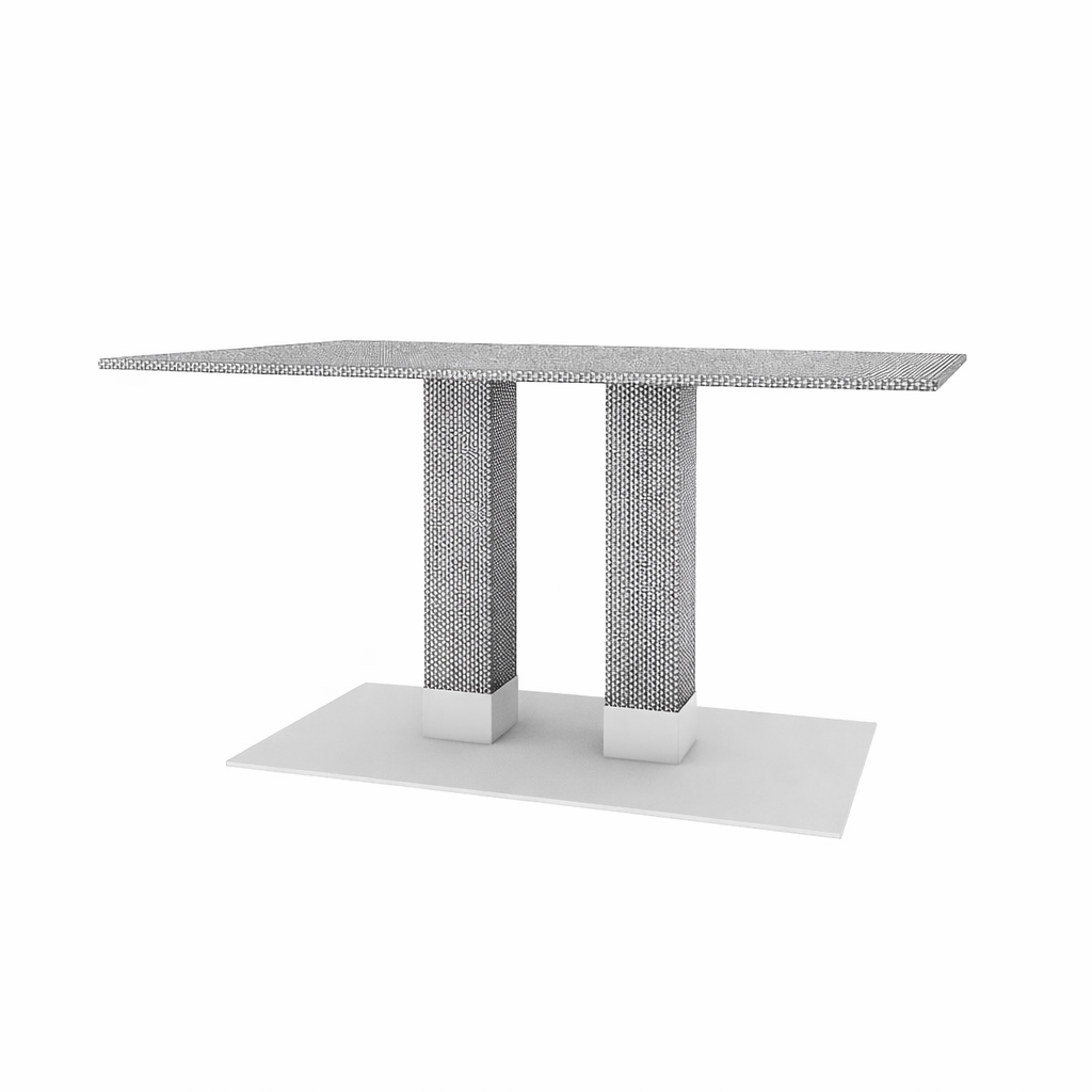 DINING TABLE BASE WITH HPL TOP (AHO/032/015)