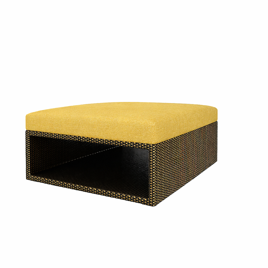 OPEN OTTOMAN WITH CUSHION (AHO/009/013)