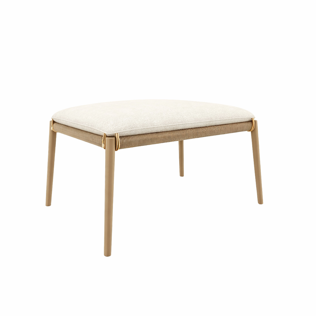 OTTOMAN WITH CUSHION (AHO/051/009)