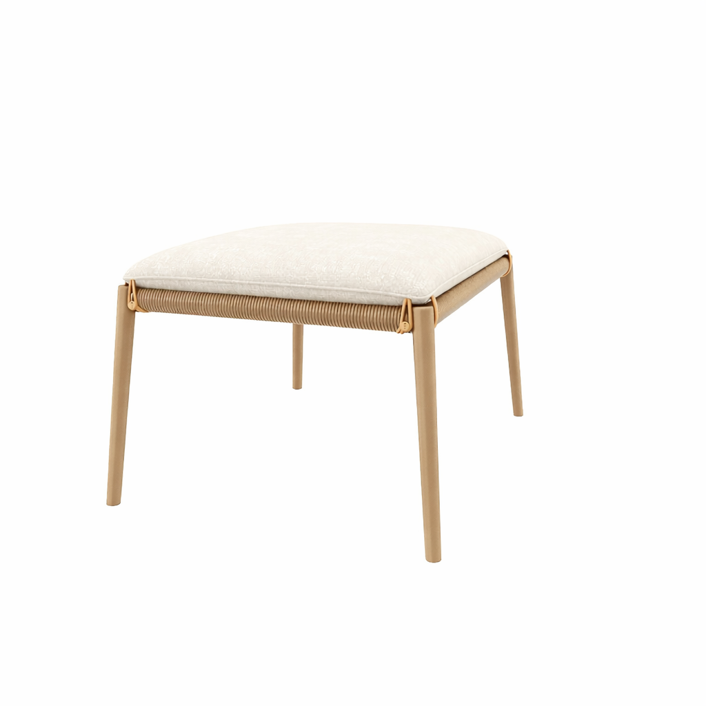 OTTOMAN WITH CUSHION (AHO/051/009)