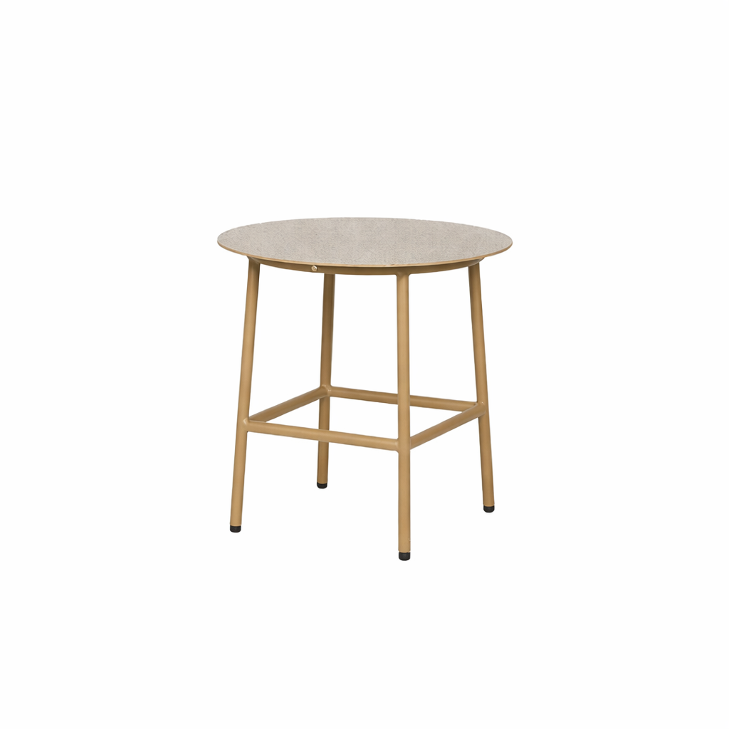 OUTDOOR TEA TABLE WITH HPL TOP (AHO/074/003)