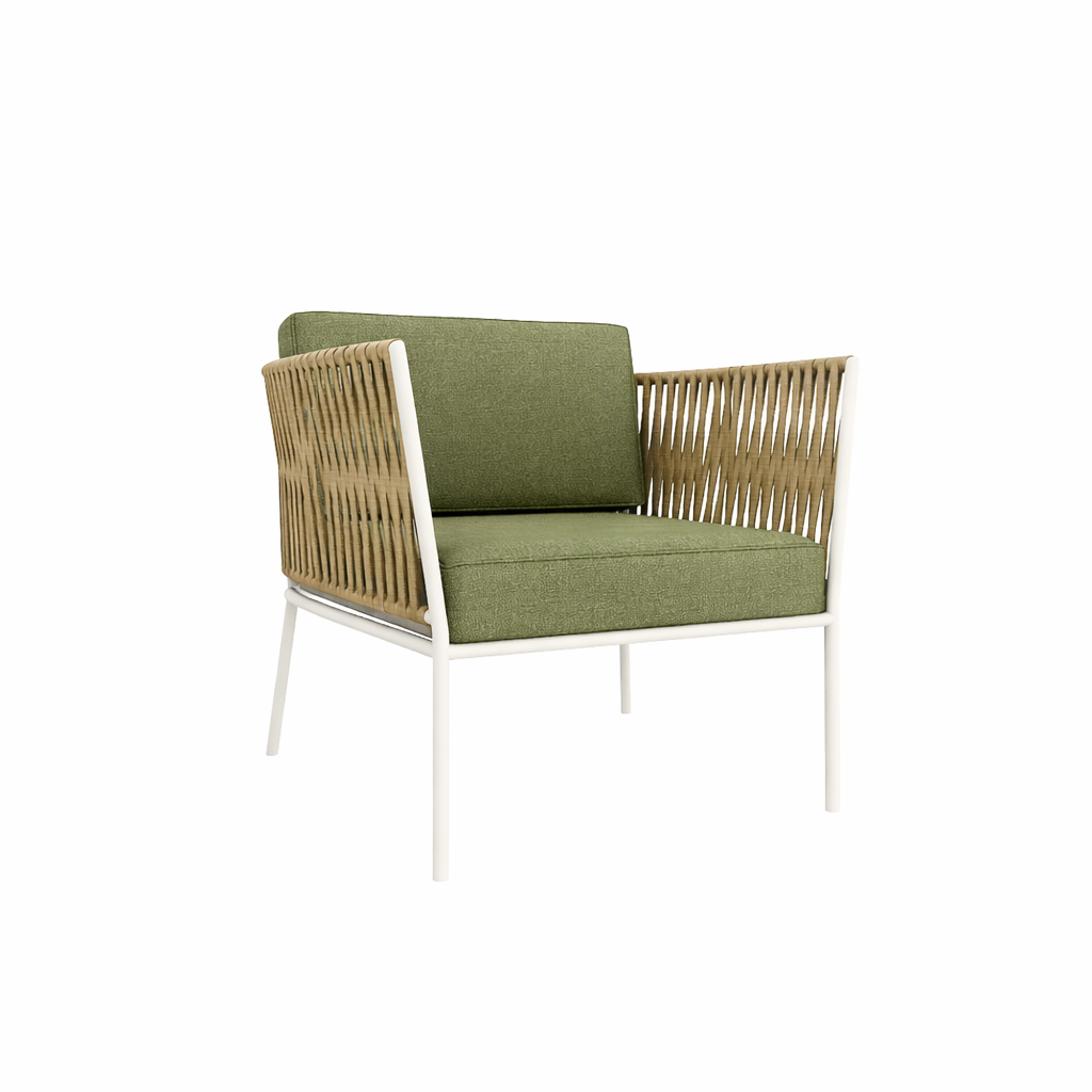 SINGLE SEATER SOFA WITH CUSHIONS (AHO/042/002)