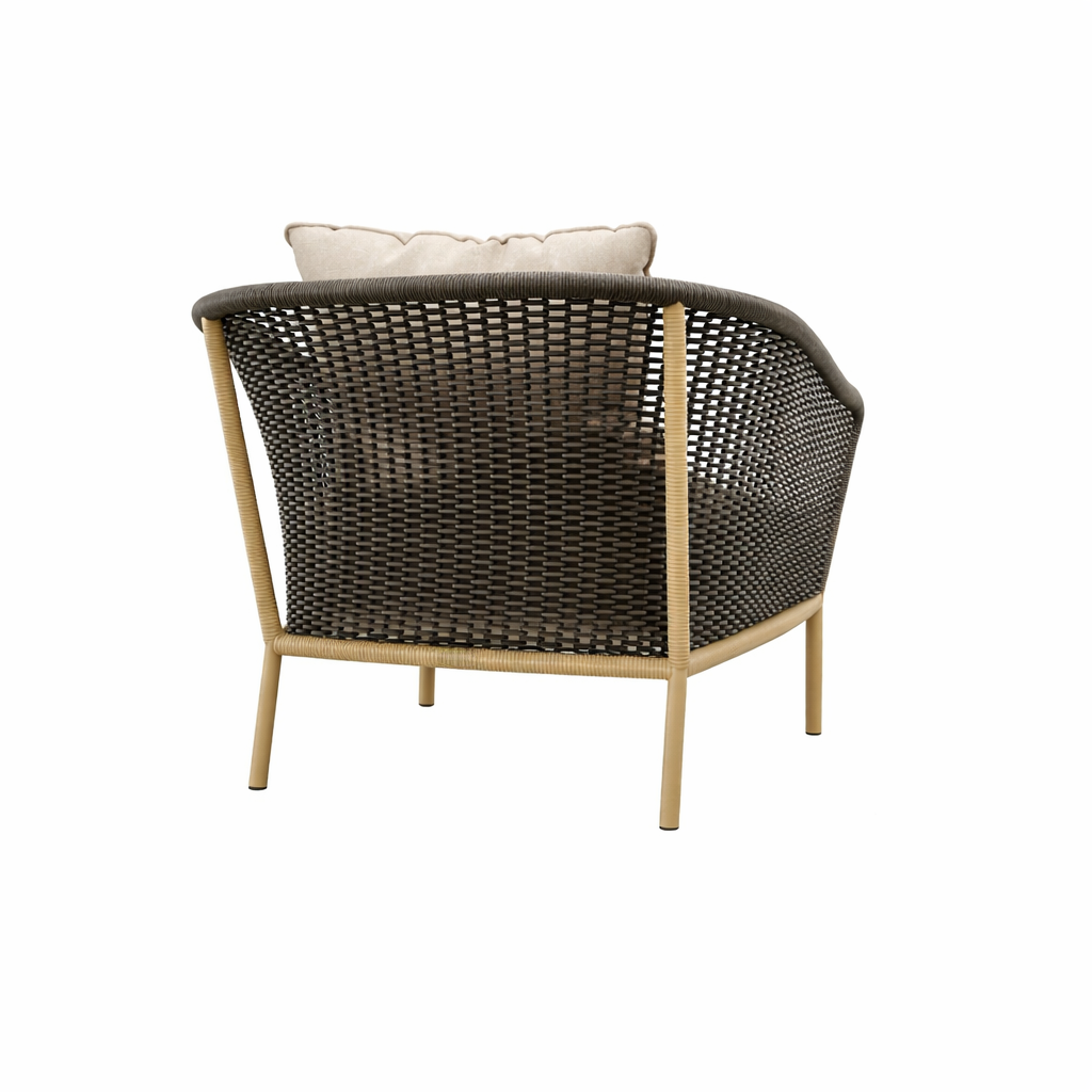 SINGLE SEATER SOFA WITH CUSHION (AHO/051/004)