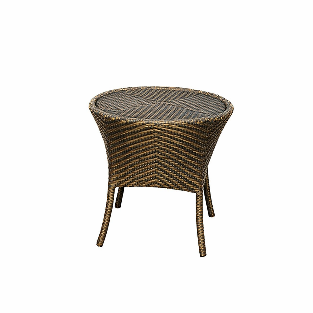 TEA TABLE WITH GLASS TOP (AHOD/115/003)