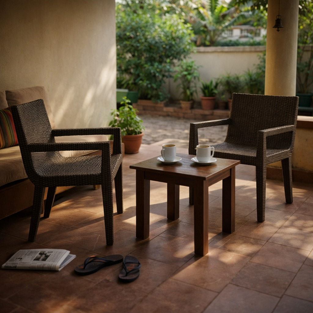 SINGLE SEATER LOUNGE CHAIR WITH CUSHION (AHO/008/006)