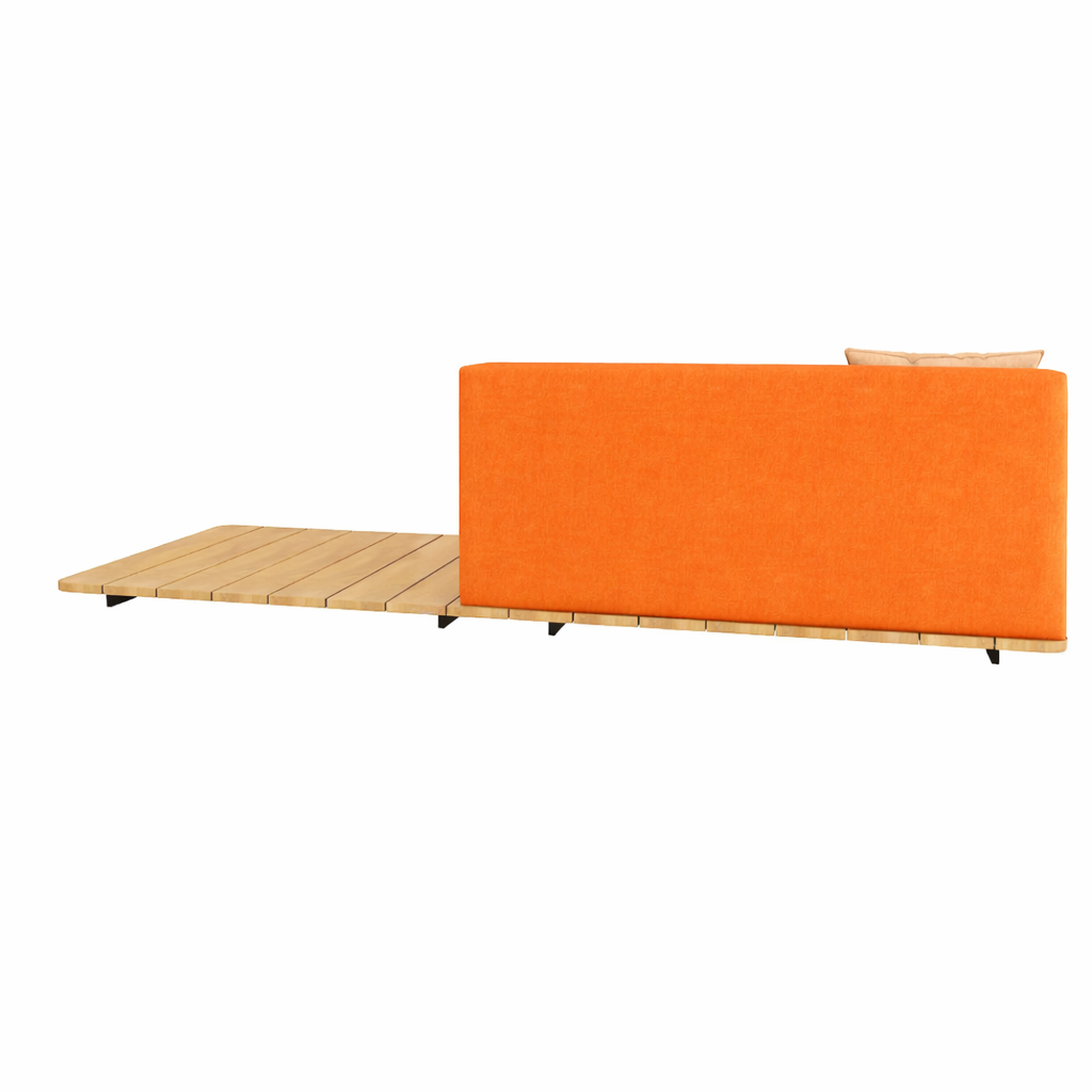 BASE + DOUBLE SEAT + DOUBLE RIGHT BACK WITH CUSHION (AHO/013/016)