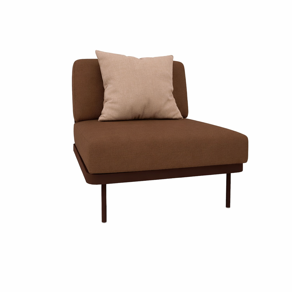 CENTER MODULAR PART WITH CUSHION (AHO/014/008)