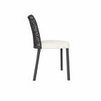 CHAIR WITH ALUMINIUM LEGS (AHO/035/002)