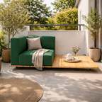 BASE + SINGLE SEAT + BACK + RIGHT ARM WITH CUSHION (AHO/013/011)