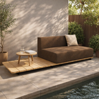 BASE + DOUBLE SEAT + DOUBLE LEFT BACK WITH CUSHION (AHO/013/017)