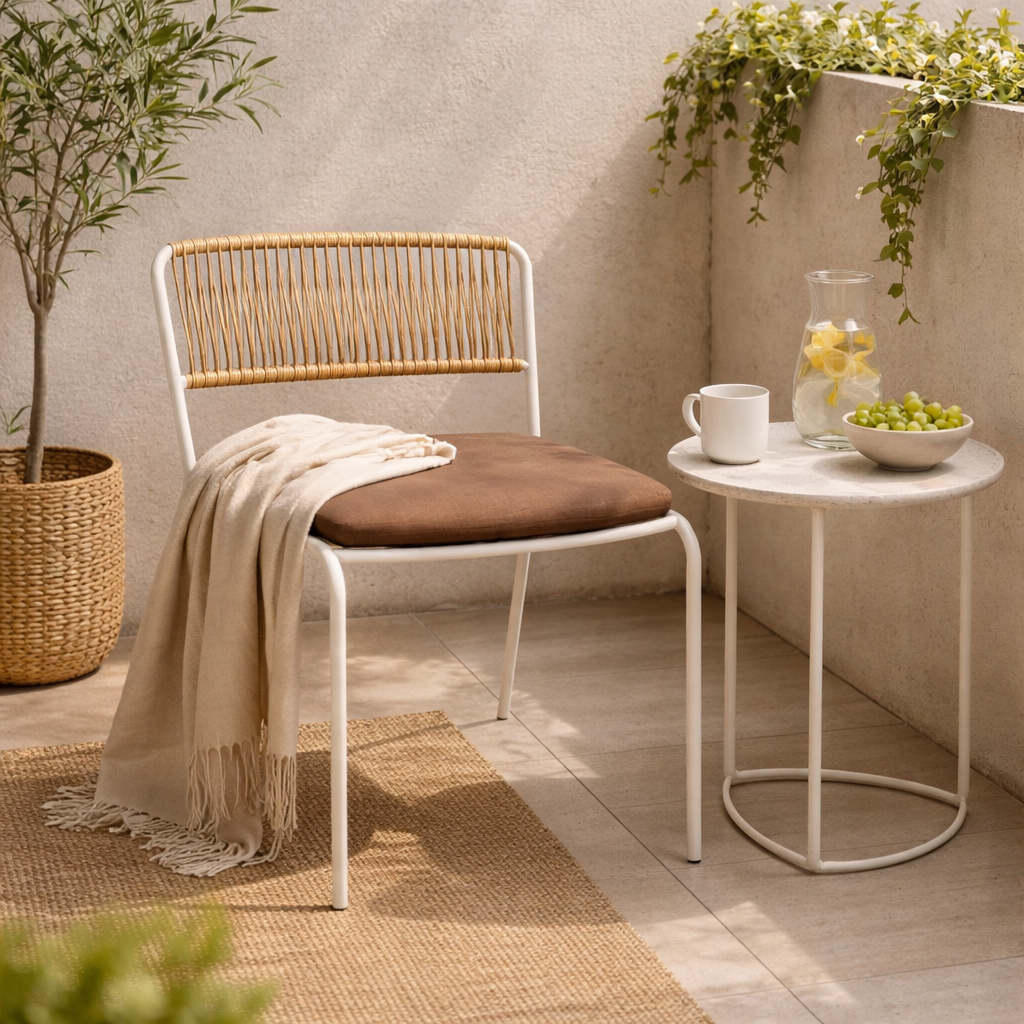 CHAIR WITH CUSHION (AHO/014/001)