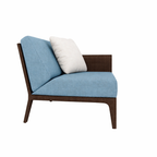 CORNER MODULAR PART LEFT ARM SOFA WITH CUSHION (AHO/018/006)