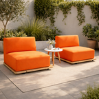 BASE + SINGLE SEAT + RIGHT BACK WITH CUSHION (AHO/013/001)