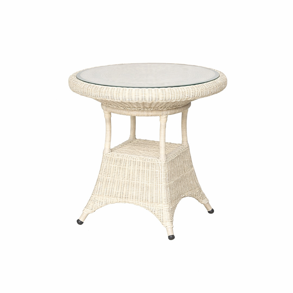 DINING TABLE WITH GLASS TOP (AHOD/109/002)