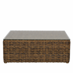 CENTER TABLE WITH GLASS TOP (AHO/012/004)