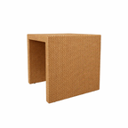 COFFEE TABLE 50 X 50 CM WITH GLASS TOP (AHO/030/003)