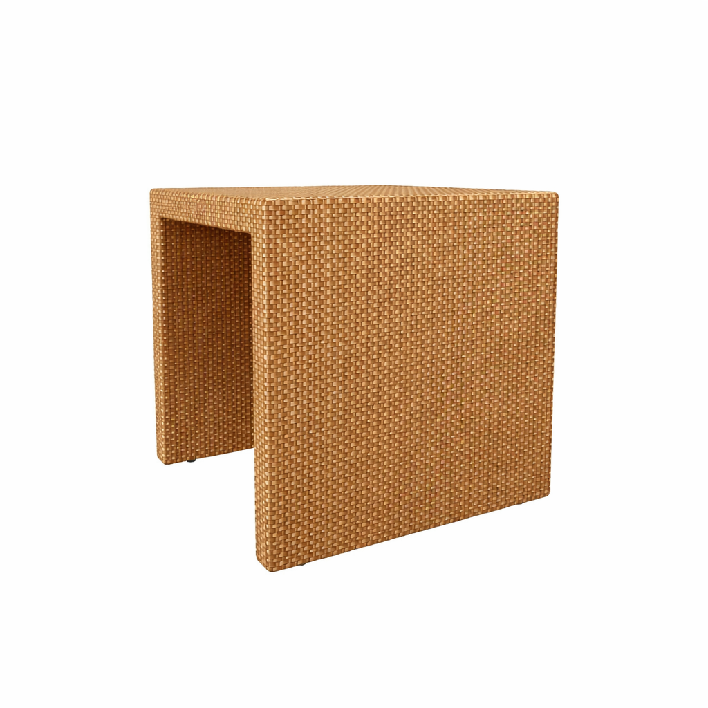 COFFEE TABLE 50 X 50 CM WITH GLASS TOP (AHO/030/003)