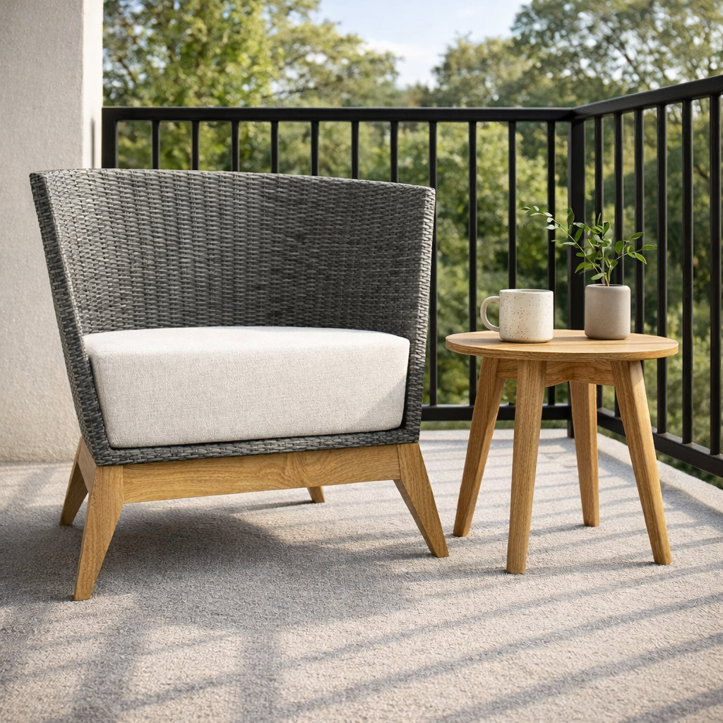 CLUB ARMCHAIR WITH CUSHION (AHO/017/003)