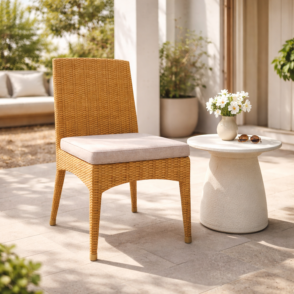 CHAIR WITH CUSHION (AHO/021/001)