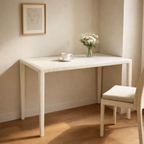 DINING TABLE 180 X 90 CM WITH GLASS TOP (AHO/030/002)