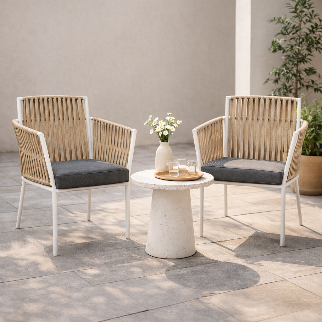 DINING ARMCHAIR WITH CUSHIONS (AHO/042/001)