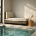 MODULE CHAISE WITH CUSHION (AHO/003/014)