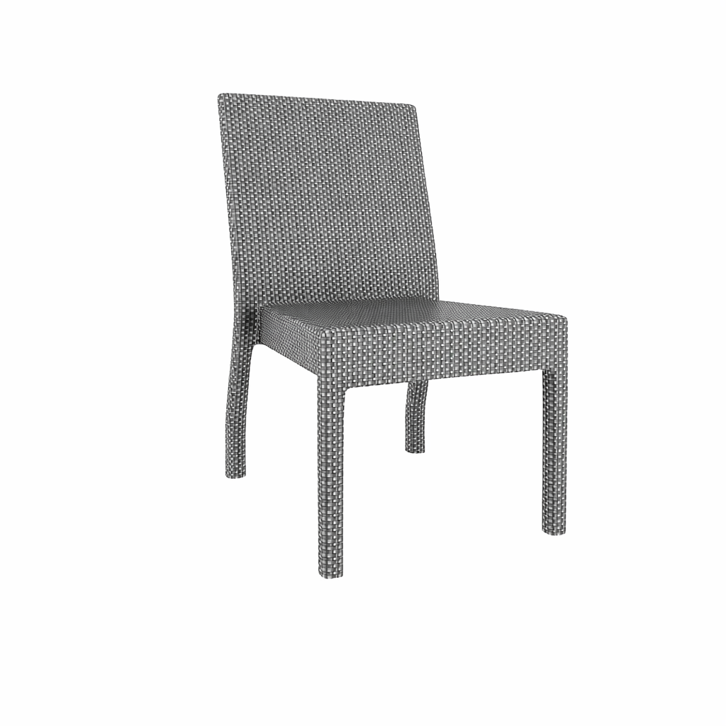 DINING CHAIR WITHOUT ARMS WITH CUSHION (AHO/032/008)