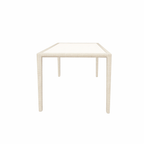 DINING TABLE 180 X 90 CM WITH GLASS TOP (AHO/030/002)