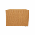 COFFEE TABLE 85 X 60 CM WITH GLASS TOP (AHO/030/004)