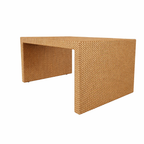 COFFEE TABLE 85 X 60 CM WITH GLASS TOP (AHO/030/004)