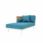 CHAISE LOUNGER RIGHT ARM WITH CUSHION (AHO/014/018)