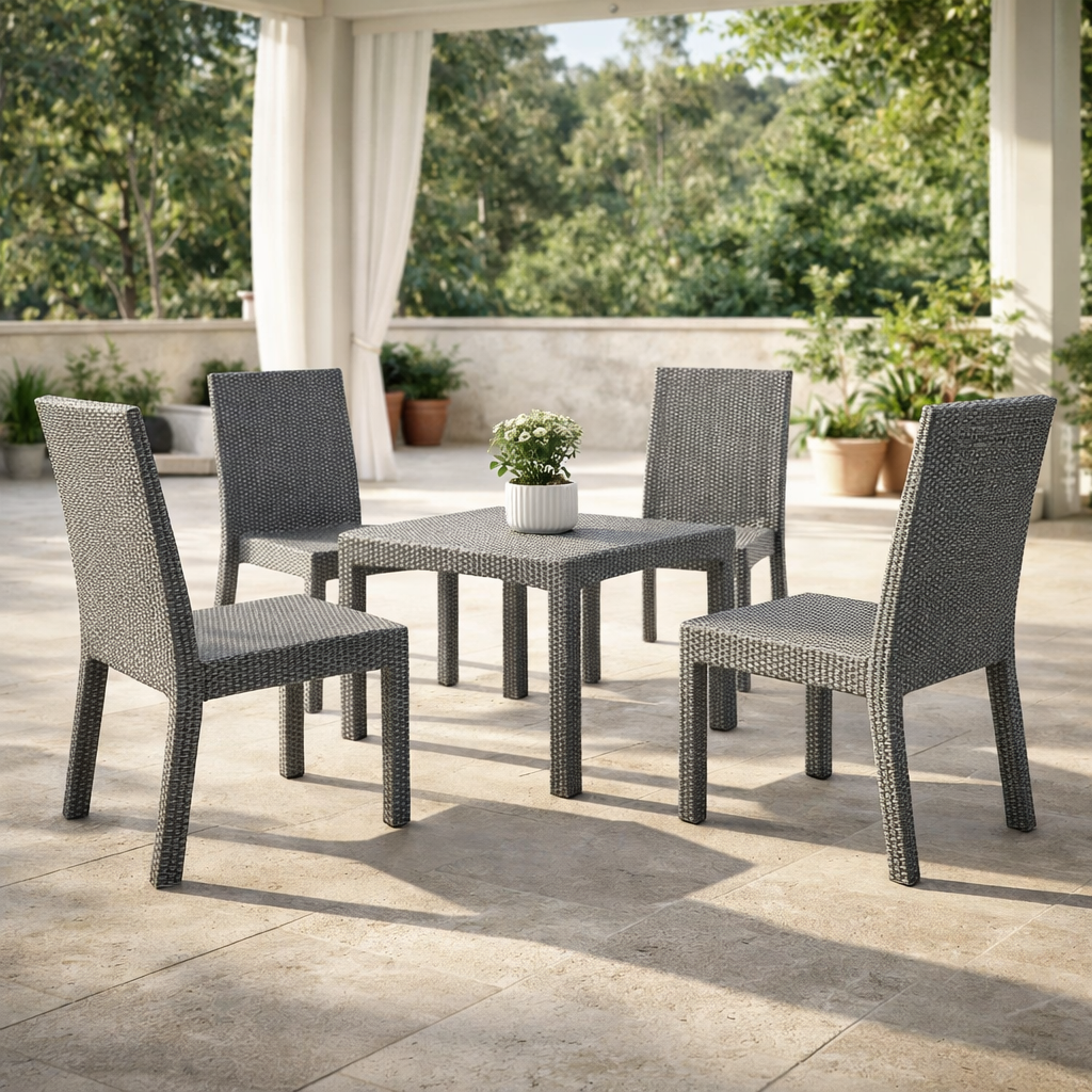 DINING CHAIR WITHOUT ARMS WITH CUSHION (AHO/032/008)