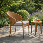 DINING ARMCHAIR WITH CUSHION (AHOD/143/001)