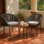 OUTDOOR DINING ARM CHAIR (AHO/077/001)