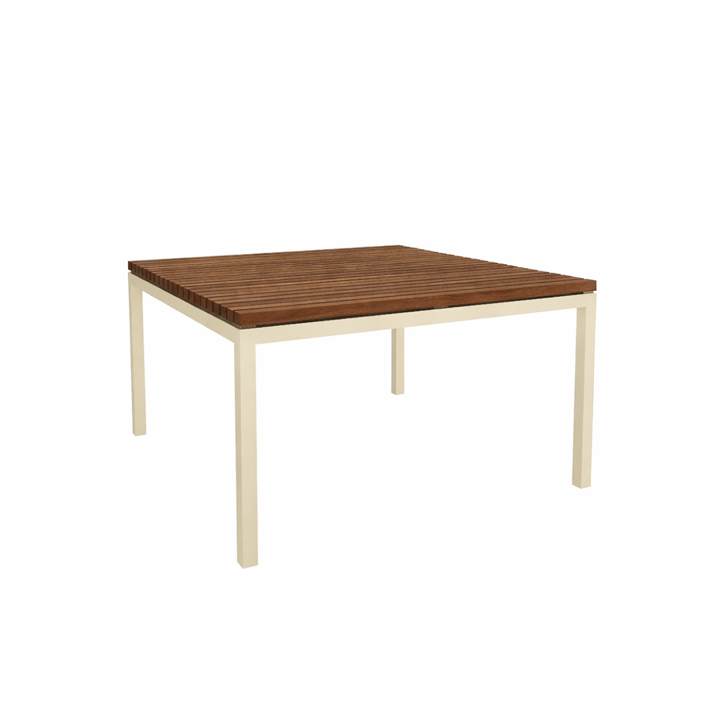 LOUNGE TABLE WITH TEAK WOOD TOP (AHO/045/019)