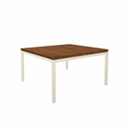LOUNGE TABLE WITH TEAK WOOD TOP (AHO/045/019)